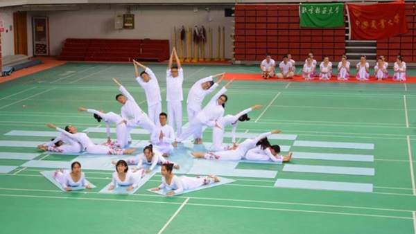 泛亚电竞我校师生首都高校瑜伽体式与艺术瑜伽套路表演比赛获佳绩(图5)