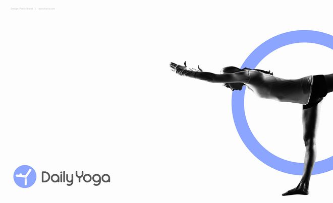 泛亚电竞Daily yoga 每日瑜伽品牌设计(图2)