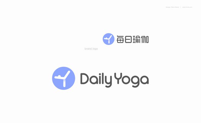 泛亚电竞Daily yoga 每日瑜伽品牌设计(图1)