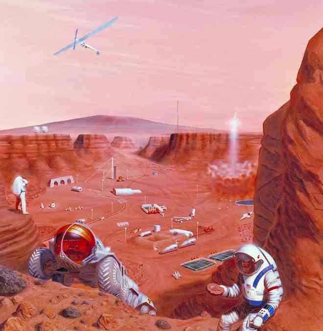 泛亚电竞官方网站：未来狂想曲：科学家计划在火星建造第一个大都市(图1)